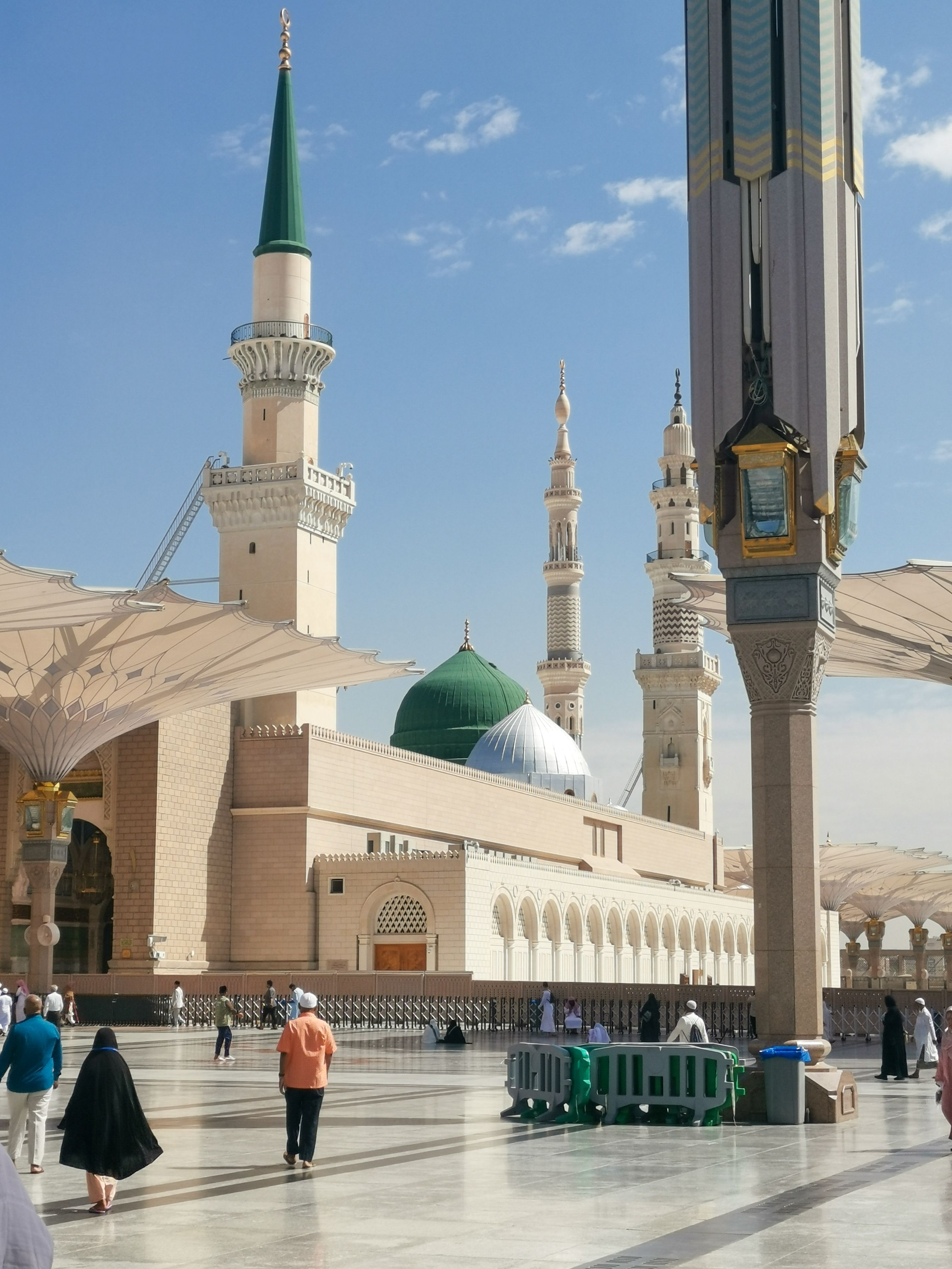 Masjid Nabawi, Madinah Al-Munawwarah – kubah hijau